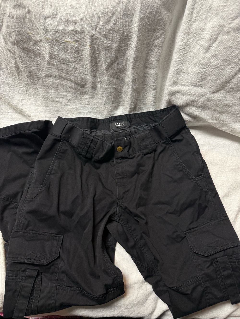 5.11 Tactical Women's Black Cargo pants with Multi-Pocket Utility